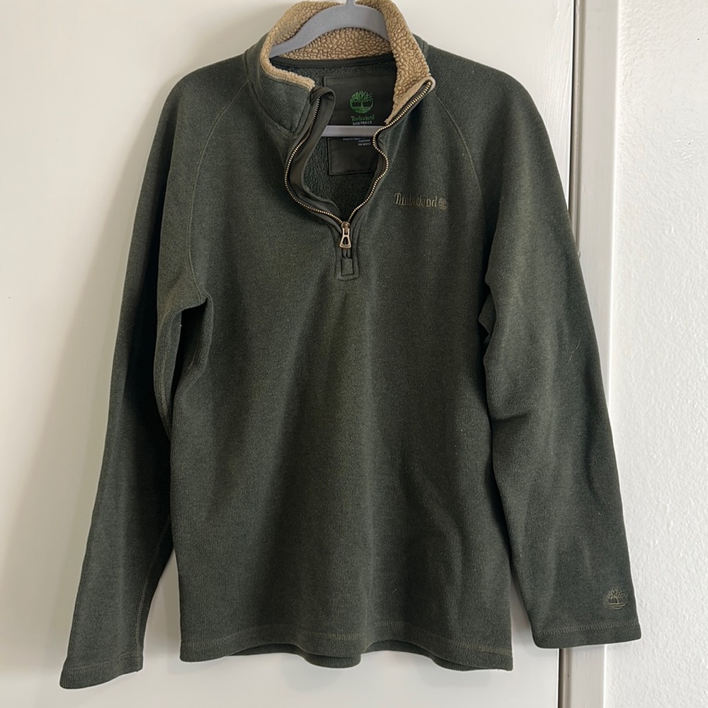 Timberland Sweater Quarter Zip Men’s Large